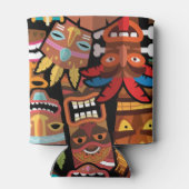 TIKI Muster 5 Dosenkühler (Rückseite)