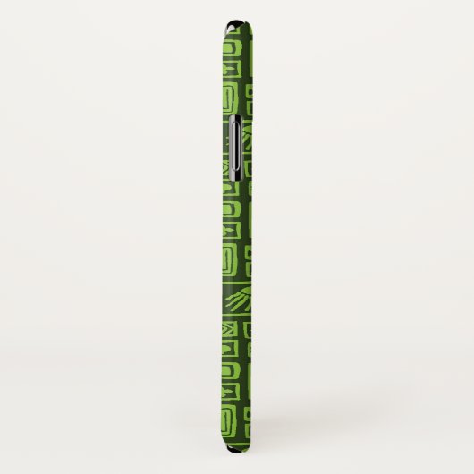 Tiki-Muster Case-Mate iPhone Hülle (Hinten/Rechts)