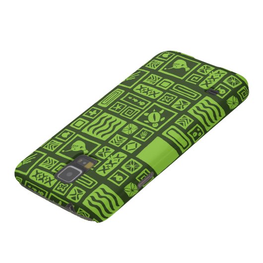 Tiki-Muster Case-Mate Samsung Galaxy Hülle (unten)
