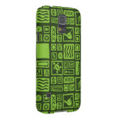 Tiki-Muster Case-Mate Samsung Galaxy Hülle (Rückseite/rechts)
