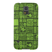 Tiki-Muster Case-Mate Samsung Galaxy Hülle (Rückseite)