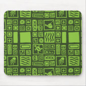 Tiki-Muster Mousepad (Vorne)