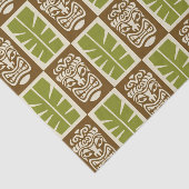 Tiki-Muster Seidenpapier (Ausschnitt)
