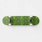 Tiki Muster Skateboard (Horizontal)