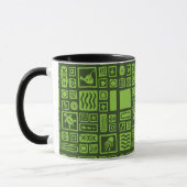 Tiki-Muster Tasse (Links)