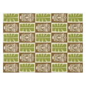 Tiki-Muster Tischdecke (Vorderseite (Horizontal))