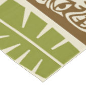 Tiki-Muster Tischdecke (Schrägansicht)