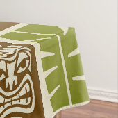 Tiki-Muster Tischdecke (Beispiel)