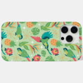 Tiki-Papageien Case-Mate iPhone Hülle (Rückseite (Horizontal))