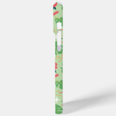Tiki-Papageien Case-Mate iPhone Hülle (Rückseite / Links)