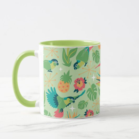 Tiki-Papageien-Tasse Tasse (Links)
