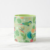 Tiki-Papageien-Tasse Tasse (Zentrum)