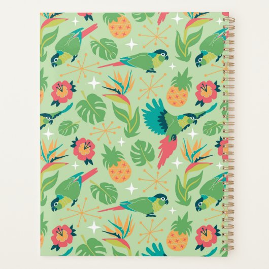 Tiki Parrot Planer (Rückseite)