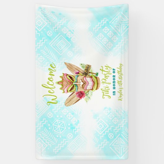 Tiki Party Banner (Vertikal)