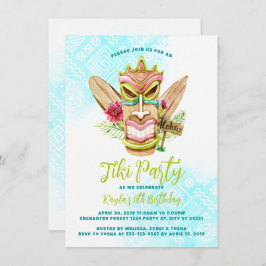 Tiki-Party Einladungen