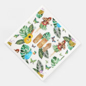Tiki Party Napkin Serviette (Ecke)