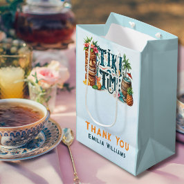 TIKI Party Personalisiert Custom Mittlere Geschenktüte