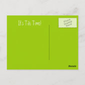 TIKI PARTY POSTKARTE (Rückseite)