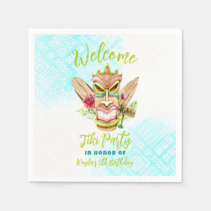 Tiki Party Serviette