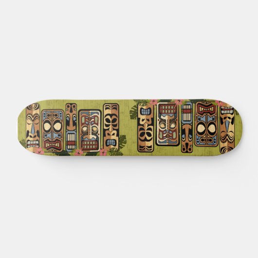 Tiki Party Skateboard (Horizontal)