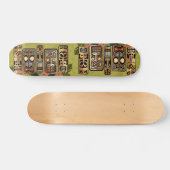 Tiki Party Skateboard (Horizontal)