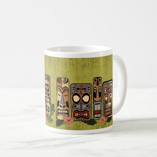 Tiki Party-Tasse Kaffeetasse (VorderseiteRechts)