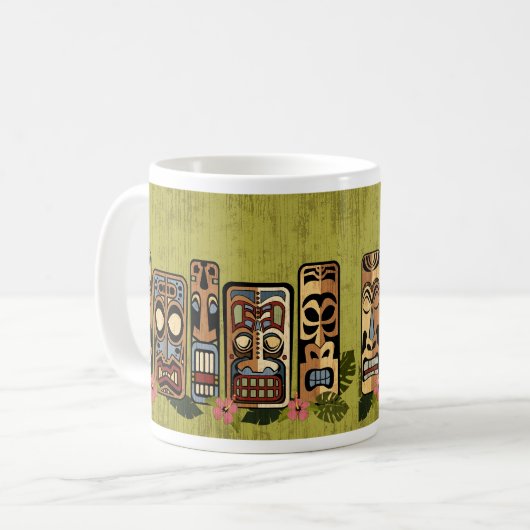 Tiki Party-Tasse Kaffeetasse (Vorderseite Links)