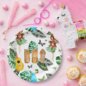 Tiki Party-Teller Pappteller (Party)