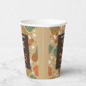 Tiki Party Tropical Luau Pappbecher (Rechts)