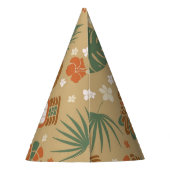 Tiki Party Tropical Luau Partyhütchen (Rückseite)