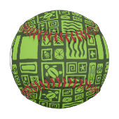 Tiki Pattern Baseball (Vorderseite)