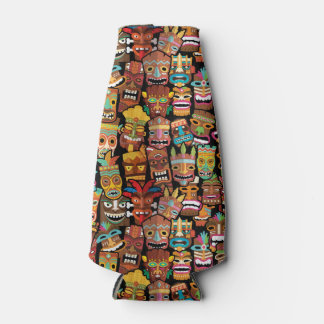 Tiki Pattern Flaschenkühler