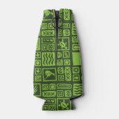 Tiki Pattern Flaschenkühler (Rückseite)