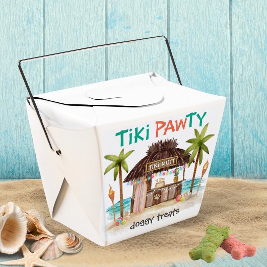 Tiki Pawty Tropical Dog Party Hunde Leckereien Geschenkschachtel