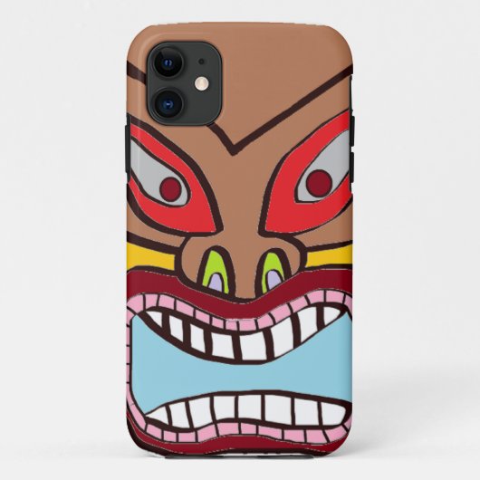 Tiki Phone Case (Rückseite)