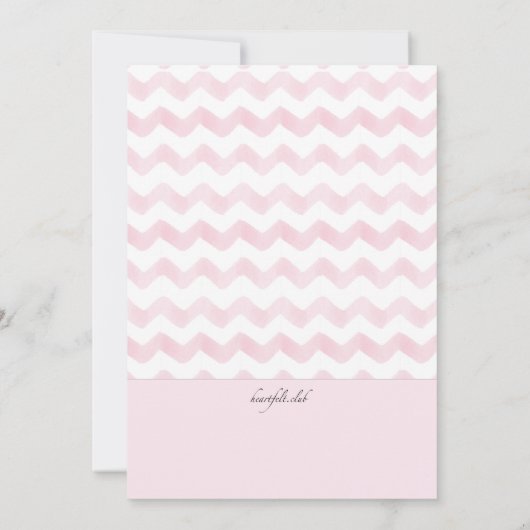 Tiki Pink Einladung (Rückseite)