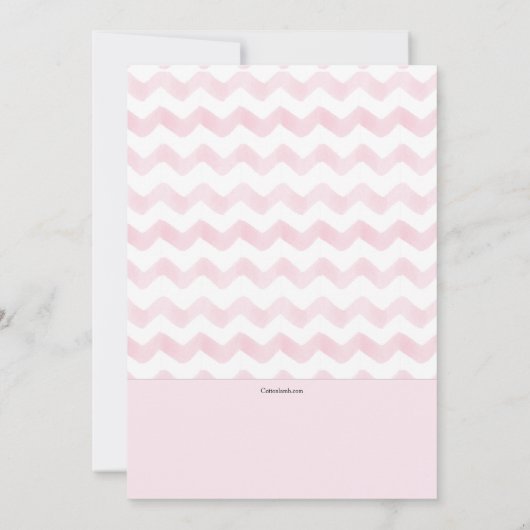 Tiki Pink Einladung (Rückseite)