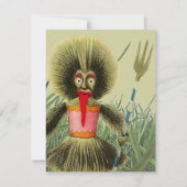 TIKI POOL-PARTY-ÜBERLEBEND-THEMA LADEN EIN EINLADUNG (Vorderseite)