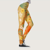 Tiki Print Leggings (Rechts)