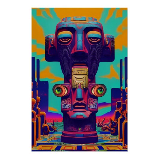 Tiki Richtig oder Tiki gar nicht Poster (Vorderseite)