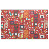 tiki Rot Stoff (Fat Quarter (45,7 x 55,9 cm))