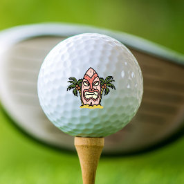 Tiki sagt: Heute wird wieder sind zum Kotzen Golfball