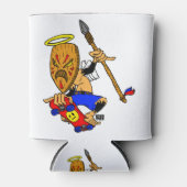 Tiki Skater Dosenkühler (Vorderseite)