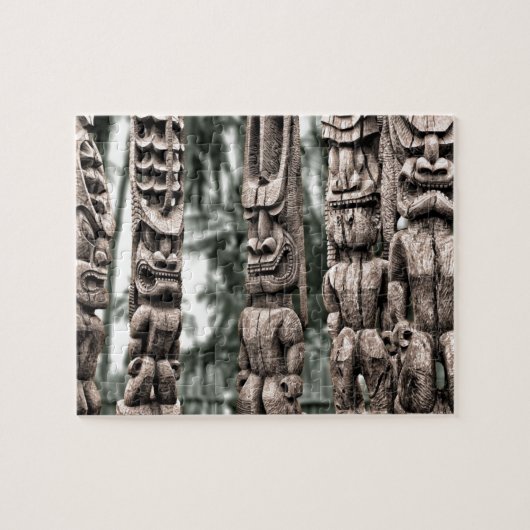 Tiki-Stammesrat Puzzle (Horizontal)