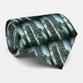 Tiki-Statue Krawatte (Gerollt)