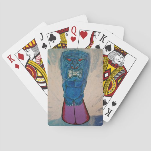 Tiki Surf King Spielkarten (Rückseite)