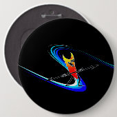 Tiki Surfer Button (Vorne & Hinten)
