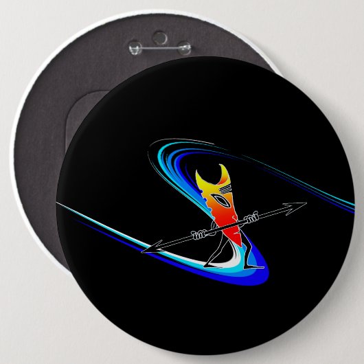 Tiki Surfer Button (Vorne & Hinten)