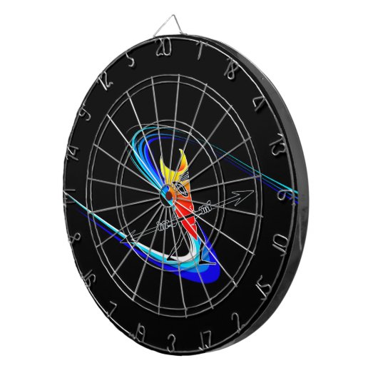 Tiki Surfer Dartscheibe (Vorderseite rechts)