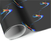 Tiki Surfer Geschenkpapier (Rolleneckpunkt)